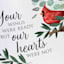 Indoor Cardinal Sentiment Pot, Small