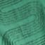 Found & Fable Green Cotton Tufted Wave Throw Blanket, 50x60