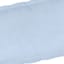 Providence Blue Cotton Velvet Throw Pillow, 14x36