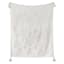 Tracey Boyd White Cotton Tufted Diamond Throw Blanket, 50x60