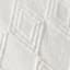 Tracey Boyd White Cotton Tufted Diamond Throw Blanket, 50x60