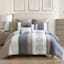 7-Piece Crentwood Multicolor Comforter Set, King