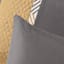 7-Piece Davin Yellow & Grey Comforter Set, Full/Queen
