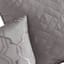 7-Piece Langston Grey Comforter Set, Full/Queen