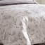 7-Piece Cayson Neutral Floral Comforter Set, Full/Queen