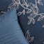 7-Piece Villard Blue Comforter Set, Full/Queen