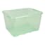 Mint Storage Tote with Latch & Wheels, 52l