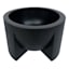 Black Wood Decorative Bowl, 9.5"