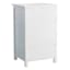 Providence Layne 1-Drawer & 1-Door Cabinet, White