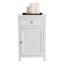 Providence Layne 1-Drawer & 1-Door Cabinet, White