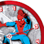 Spiderman Red Round Wall Clock, 10"