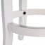 Providence Victoria Backless Counter Stool, White