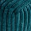 Tracey Boyd Esme Channeled Fur Pouf, Teal