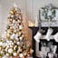 Silver Snowflake Ornament, 18"