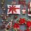 Classic Christmas Mini Ornament Garland, 72"
