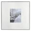 18x18 Matted to 8x10 Frame, Black
