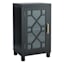 Providence Merrick 1-Door Cabinet, Black