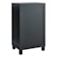 Providence Merrick 1-Door Cabinet, Black