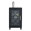 Providence Merrick 1-Door Cabinet, Black