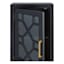Providence Merrick 1-Door Cabinet, Black