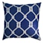 Providence Navy Rope Oversized Square Outdoor Throw Pillow, 20"