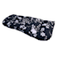 Providence Black & White Floral Outdoor Wicker Settee Cushion