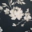 Providence Black & White Floral Square Outdoor Throw Pillow, 20"