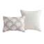 7-Piece Tricia Neutral Comforter Set, Full/Queen