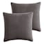 7-Piece Tamona Grey Comforter Set, Full/Queen