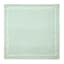Set of 4 Aqua Foam Cloth Napkins with White Embroidered Border
