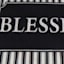 Blessed Striped Echo Doormat, 17x27