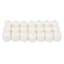 21-Pack Ivory Unscented Votive Candles