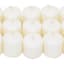 21-Pack Ivory Unscented Votive Candles