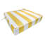 Providence Yellow Awning Striped Single Outdoor Deep Seat Cushion