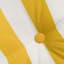 Providence Yellow Awning Striped Outdoor Tufted Back Cushion