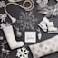 6-Count White Snowflake Shatterproof Ornaments