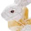 Honeybloom Sitting Crackled Mini Easter Bunny, 3"