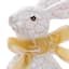 Honeybloom Standing Crackled Mini Easter Bunny, 3.5"