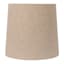 Dark Tan Tapered Drum Large Table Lamp Shade, 13x15x14
