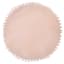 Tiny Dreamers Pink Round Pom-Pom Throw Pillow, 16"