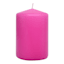 Pink Unscented Overdip Pillar Candle, 2.8x4