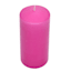 Pink Unscented Overdip Pillar Candle, 2.8x6