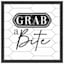 Grab a Bite Faux Tile Wall Decor, 16"