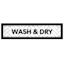 Framed Wash & Dry Wall Decor, 27x6