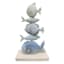Ty Pennington Fish Stack Outdoor Garden Statue, 17"
