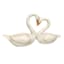 Swans Outdoor Garden Statue, 17"