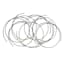 Crosby St. Circles Black Metal Art, 38x23