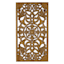 Found & Fable Brown Carved Wooden Wall Decor, 17x31