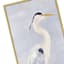 Providence Framed Heron Canvas Wall Art, 13x31