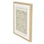 Framed Kindness Botanical Canvas Wall Art, 13.5x17.5